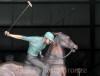 Polo Player bronze sculpture