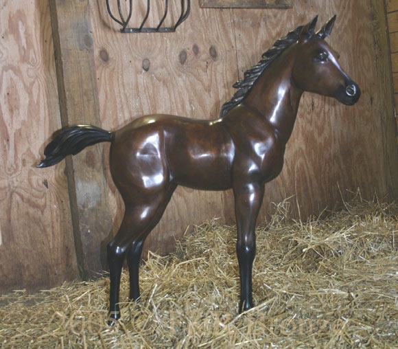Bronze Foal Standing-3