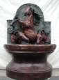 Three Horses bronze statue fountain