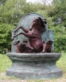 Giant Three Horses Bronze Fountain