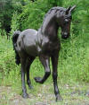 Horse Walking Bronze
