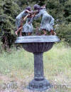 Four Dancing Ladies Urn bronze statue