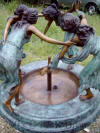 Four Dancing Ladies Urn bronze fountain
