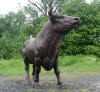 Wall Street Bull bronze reproduction