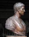 Julius Caesar Bust bronze reproduction