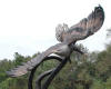 Eagle In Tree bronze statue