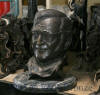 John Wayne Bust bronze sculpture