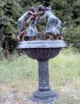 Four Dancing Ladies Urn Bronze Fountain