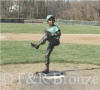 Baseball Pitcher Boy bronze sculpture