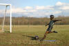 Boy Playing Soccer Bronze statue