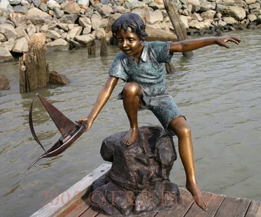 children sculpture