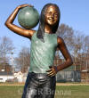 Girl Power Bronze Statue