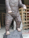 Bear Standing bronze sculpture