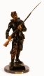 Soldier with Bayonet bronze sculpture by Mariotoy