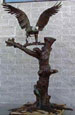 Eagle On Tree Bronze