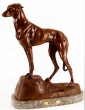 Greyhound bronze sculpture by Masson