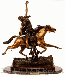 Fantastic Arab bronze by Rancoulet