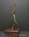 Over The Top bronze by Wally Shoop