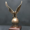 On Top bronze sculpture by Wally Shoop