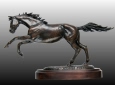 Running Free bronze sculpture by James Arthur
