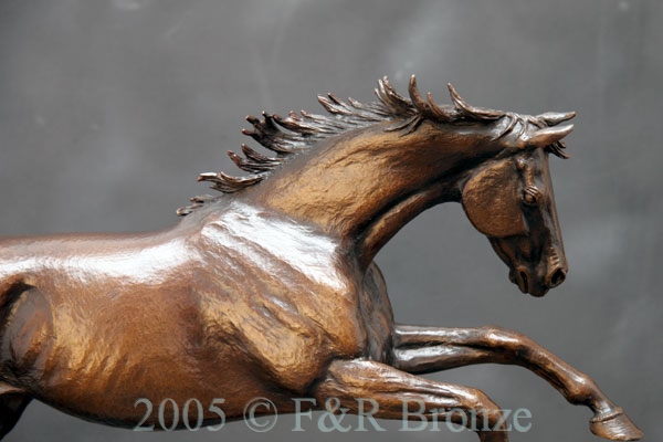 Running Free bronze Sculpture by James Arthur-9