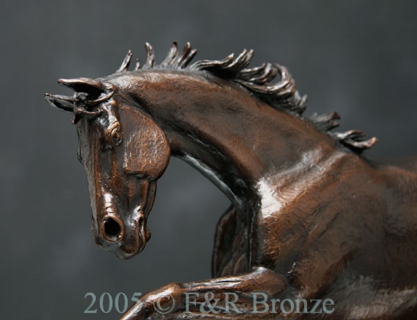 Running Free bronze Sculpture by James Arthur-12