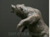 Attitude bronze statue by Shoop